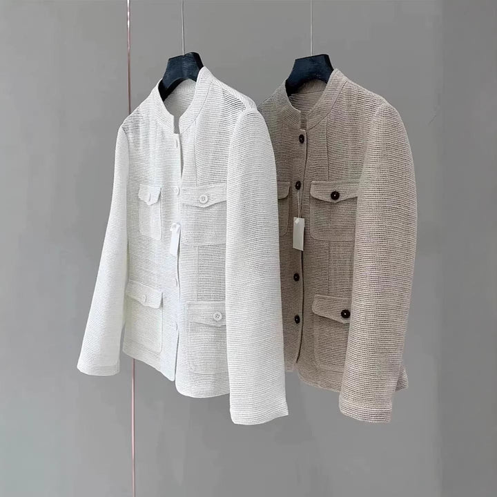 Ladies Fashionable Summer Jacket made of Lightweight Fabric