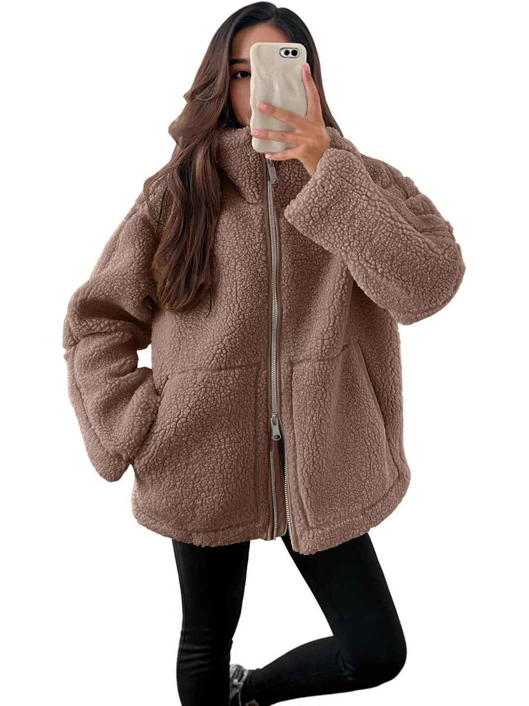 Jacket fleece women&