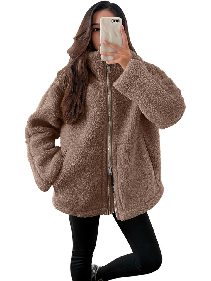 Jacket fleece women&