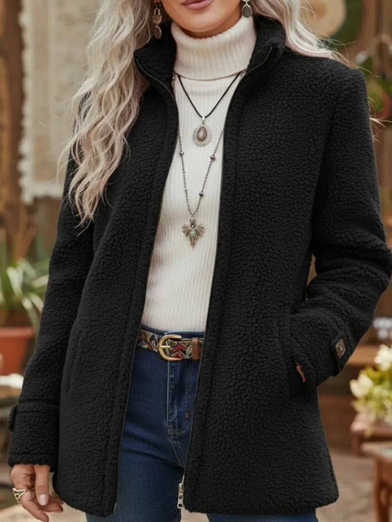 Jacket fleece women&