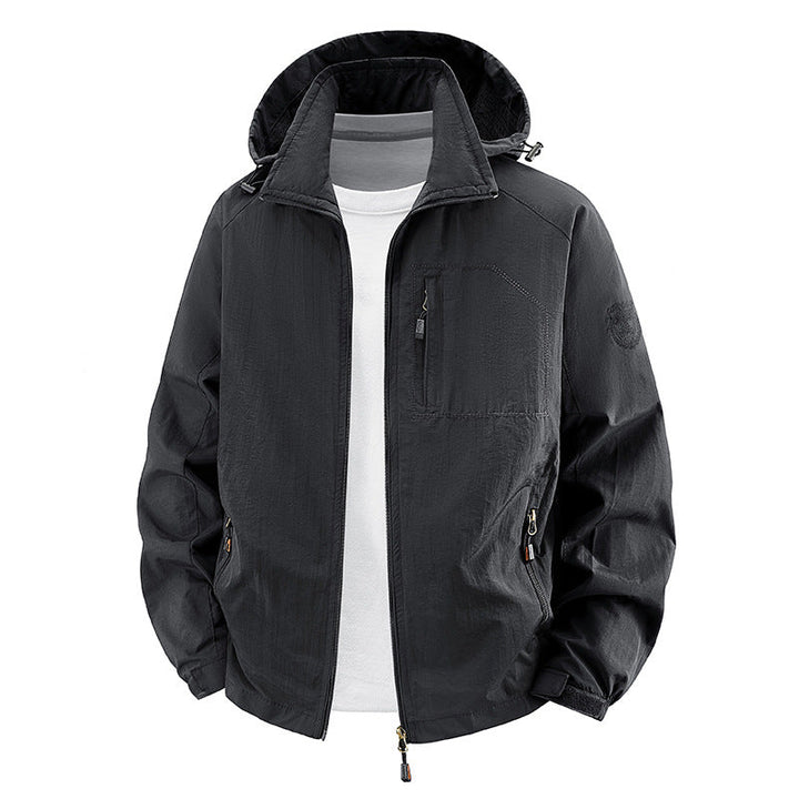 Jacket unisex water-resistant breathable lightweight