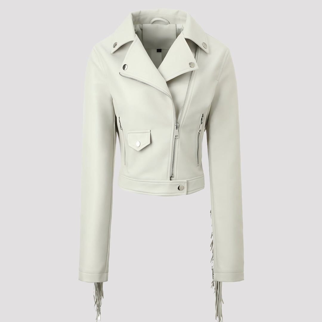 Jacket with Faux leather Women&