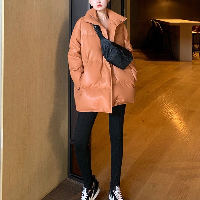 Ladies Fashion Oversized Down Jacket