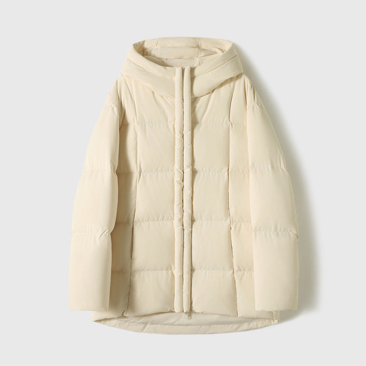 Women Fashionable Long Down Jacket
