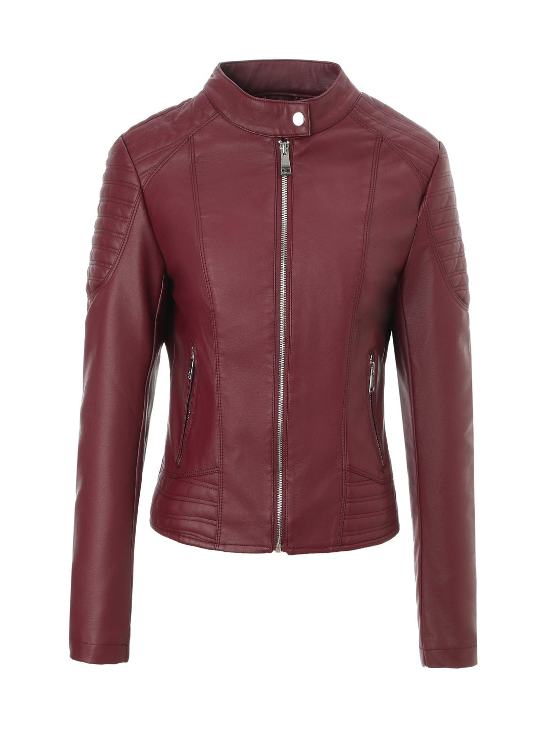 Jacket with Faux leather Women&