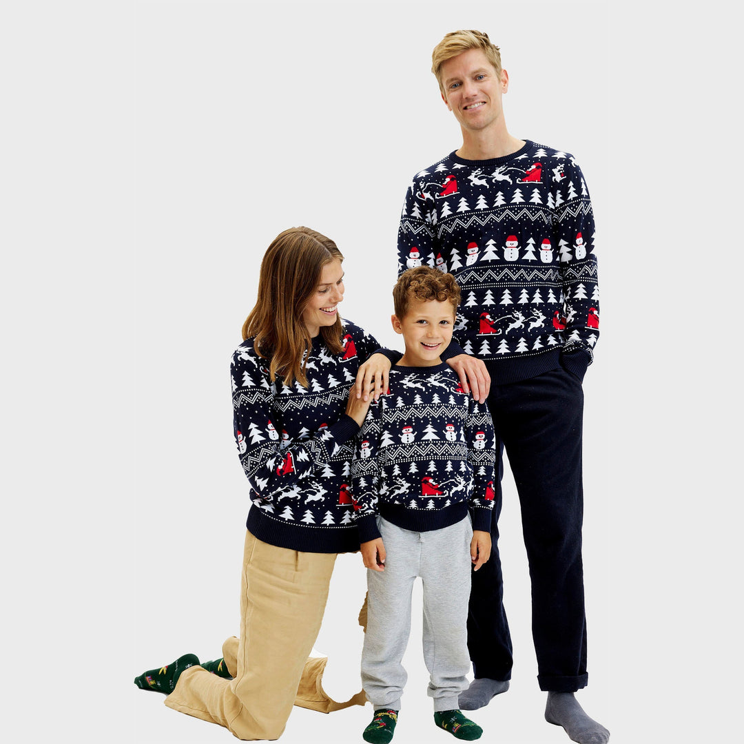 | The stylish Christmas sweater Navy Men&