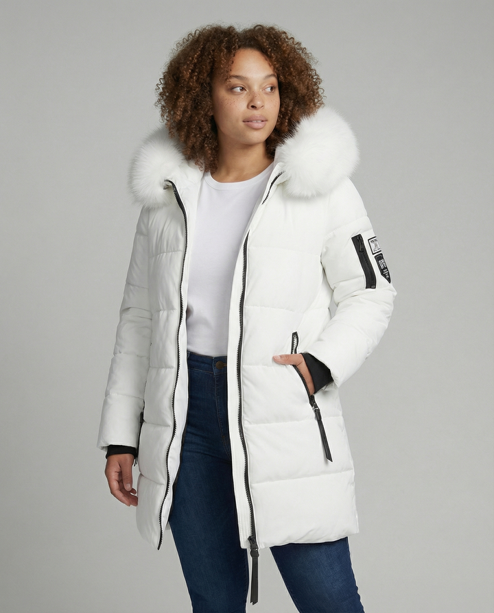 comfortable windproof jacket winter women