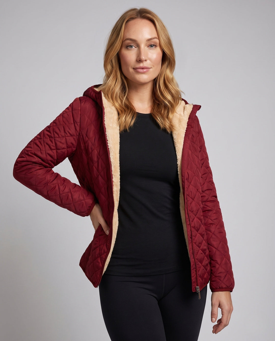 Jacket quilted women&
