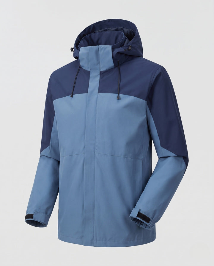 Unisex Functional Jacket with Adjustable Hood