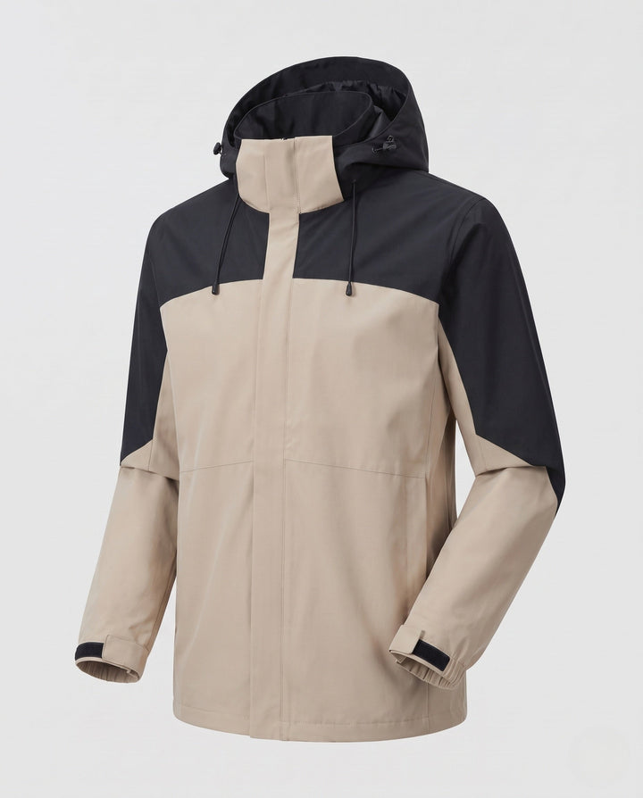 Unisex Functional Jacket with Adjustable Hood