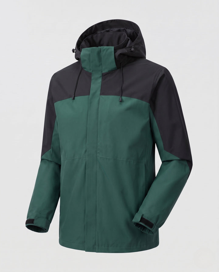 Unisex Functional Jacket with Adjustable Hood
