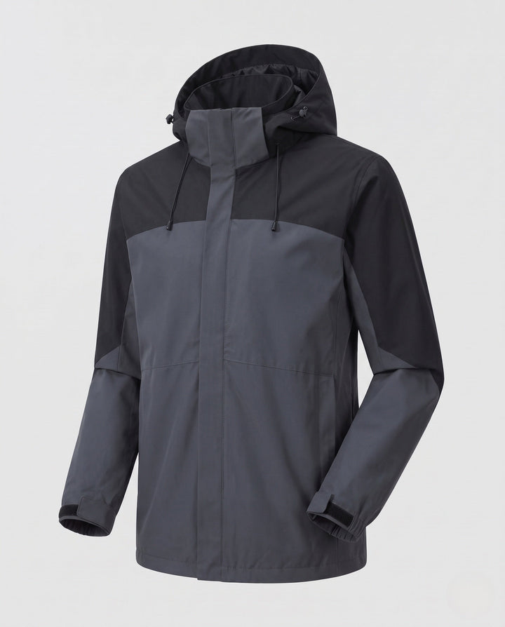 Unisex Functional Jacket with Adjustable Hood