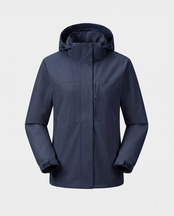 Women Breathable Rain Jacket