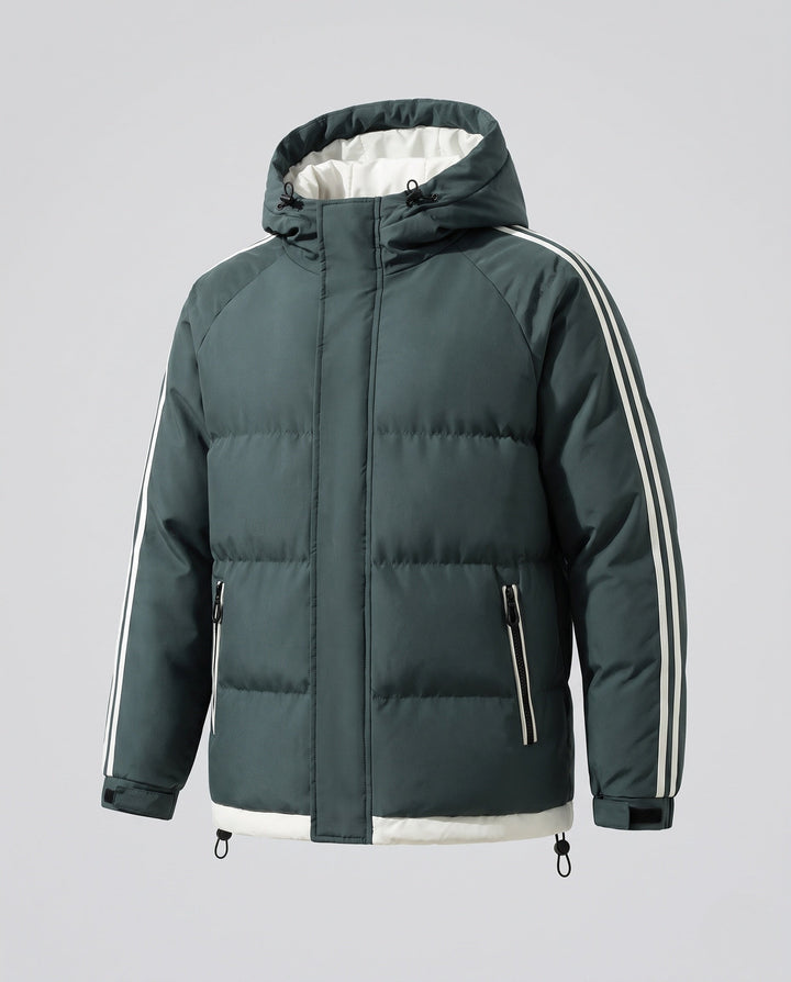 Women’s Modern Quilted Jacket with Hood