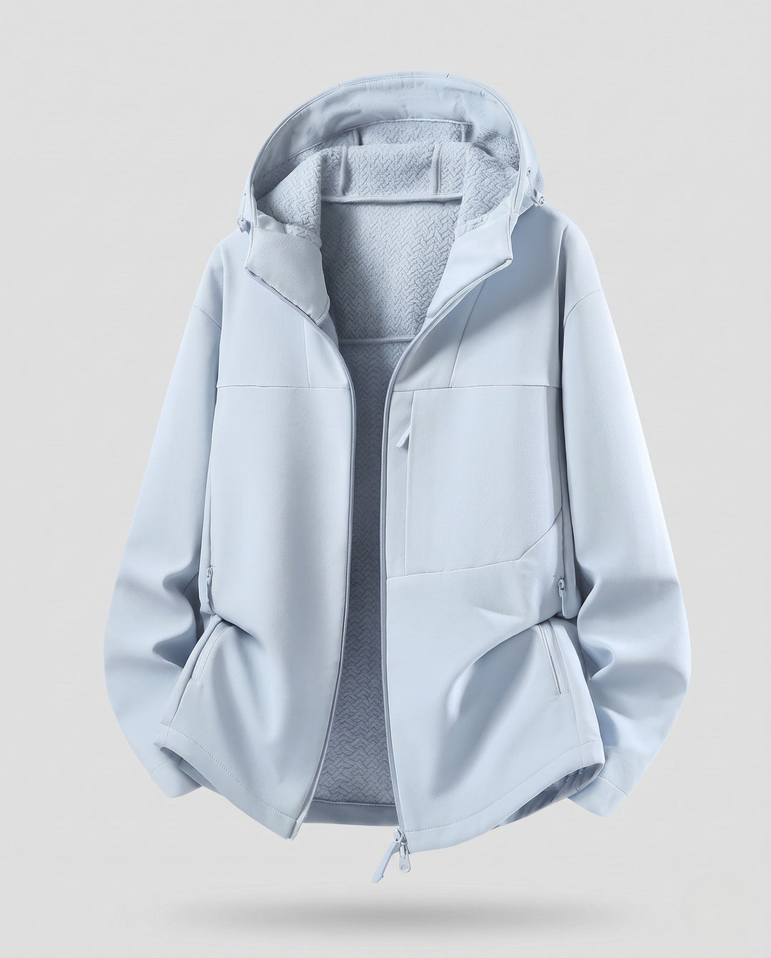 Women Water-Repellent Outdoor Jacket with Hood