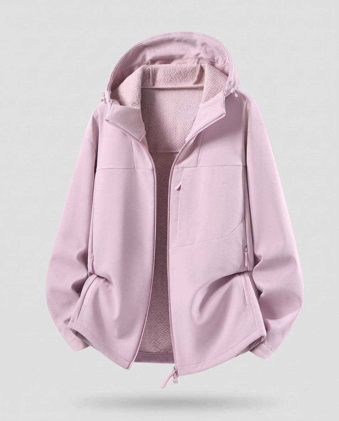 Women Water-Repellent Outdoor Jacket with Hood