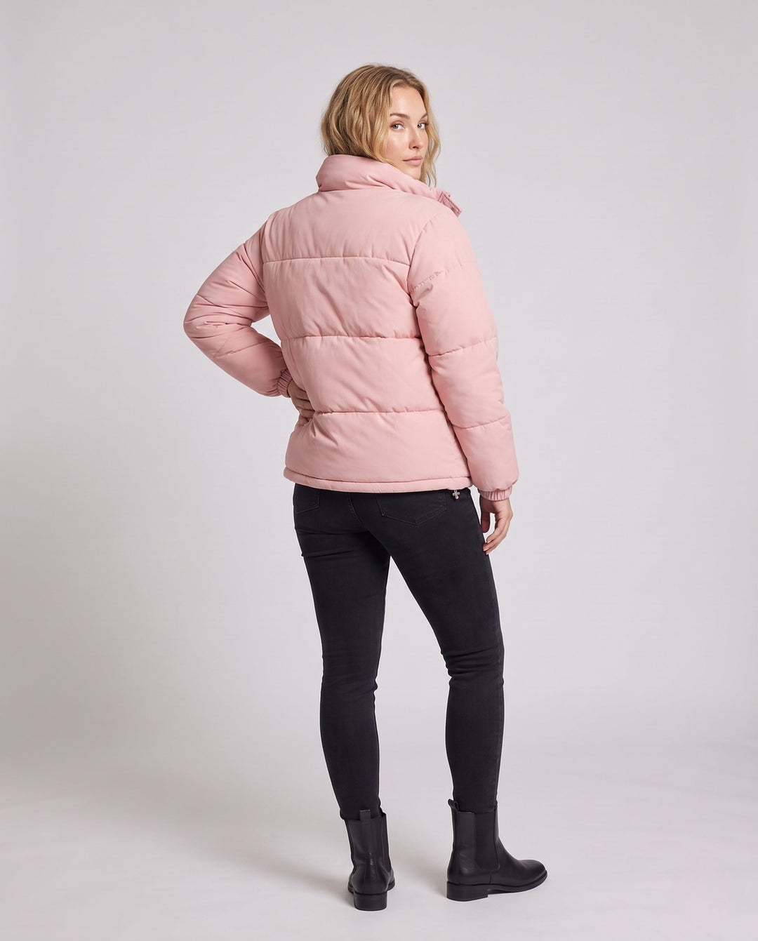 Ladies Padded Quilted Jacket