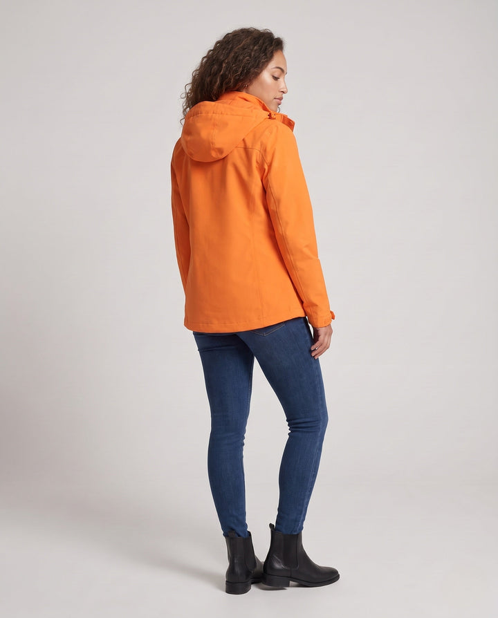 Ladies Weatherproof Outdoor Jacket with High Collar