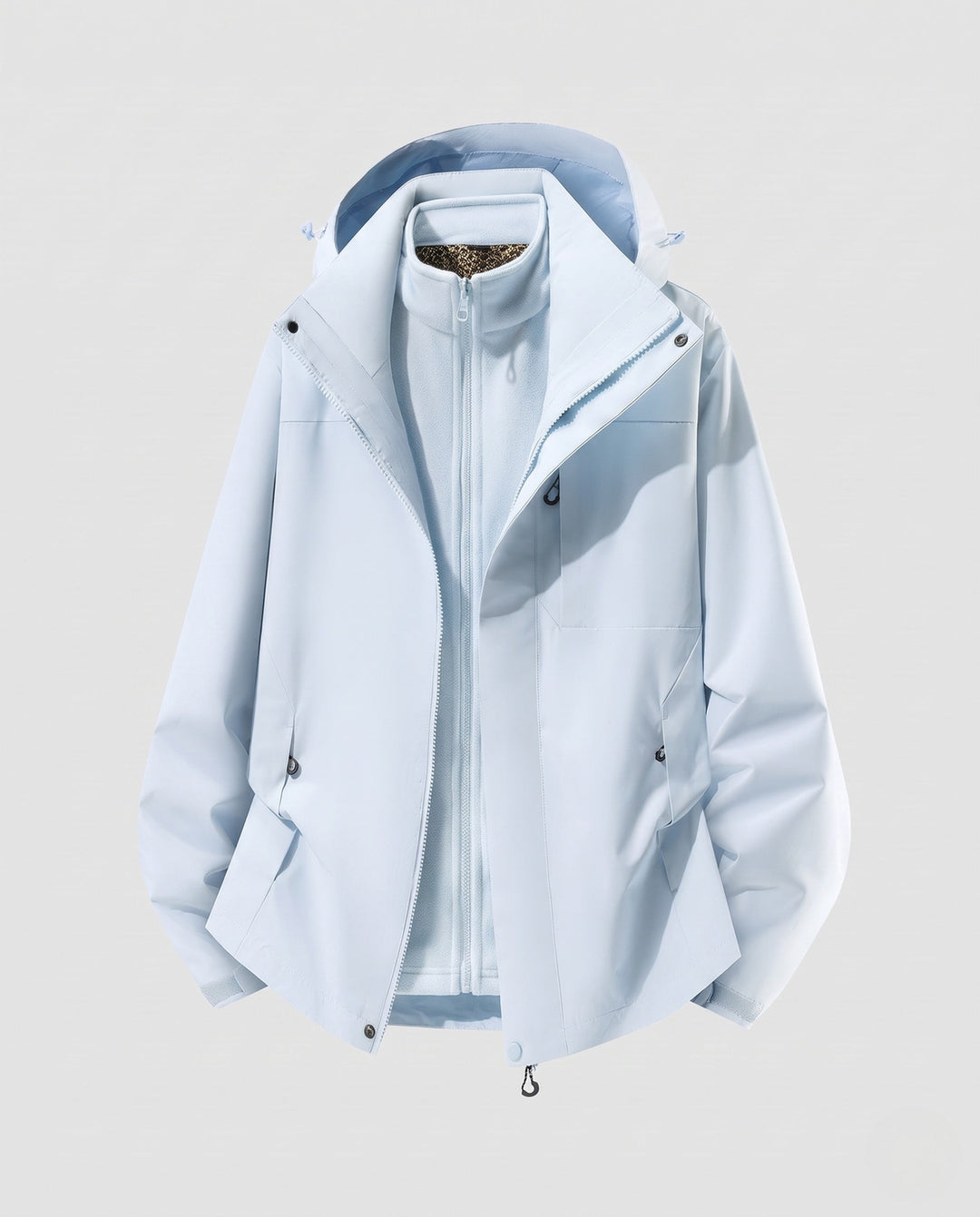 Ladies Weatherproof Outdoor Jacket with High Collar