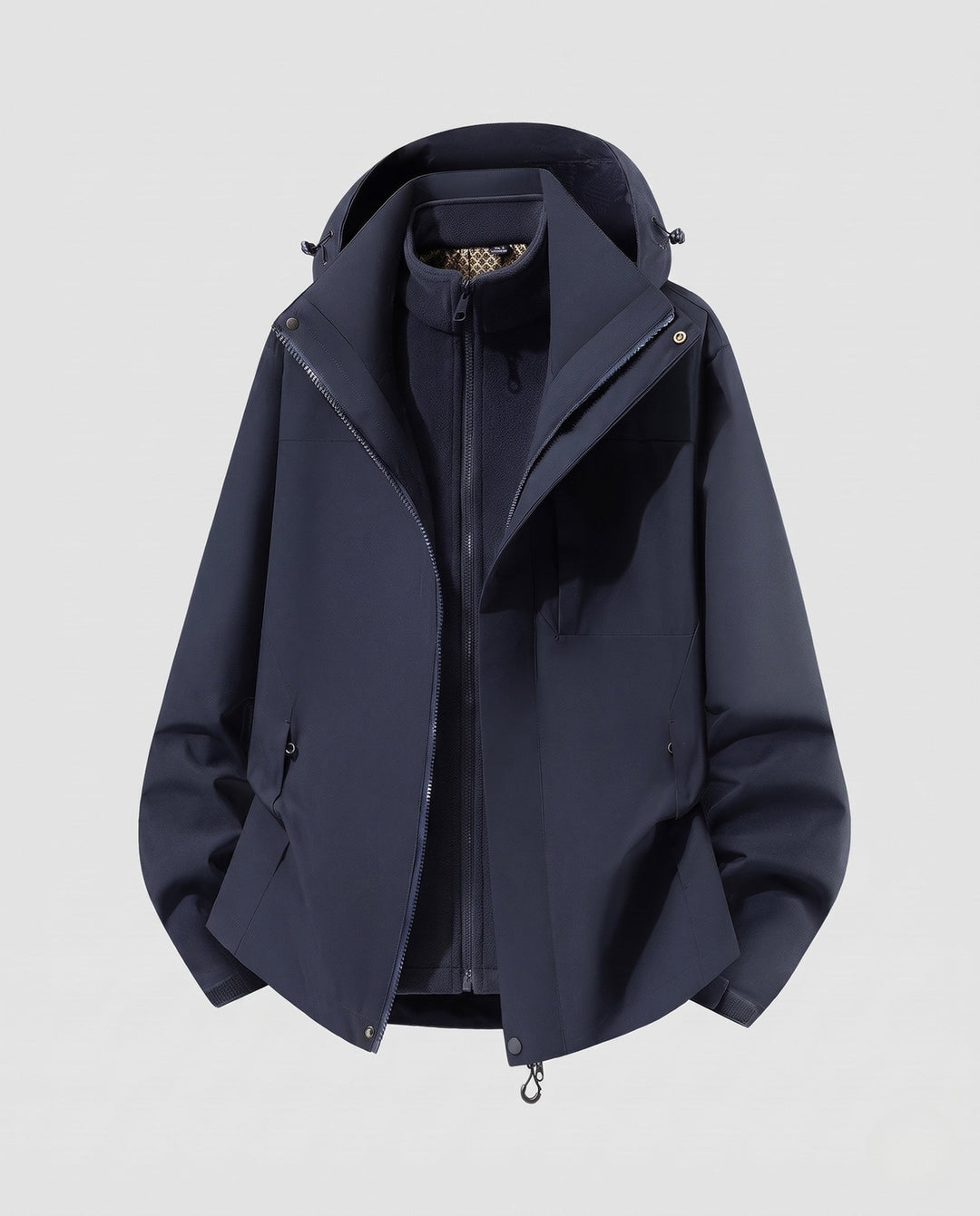 Ladies Weatherproof Outdoor Jacket with High Collar