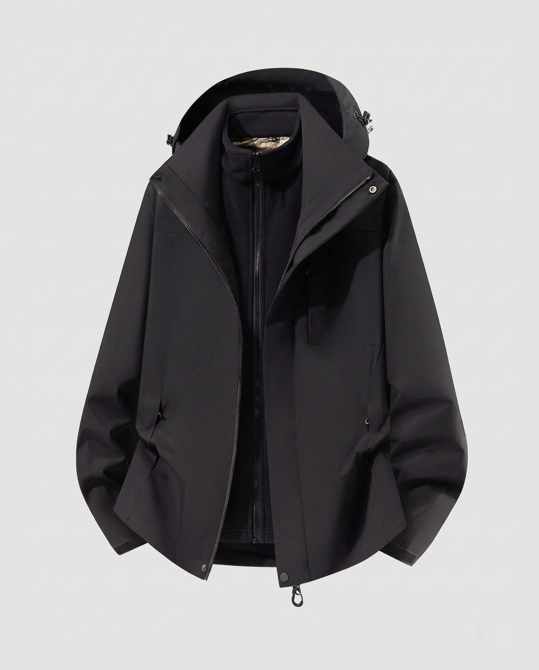 Ladies Weatherproof Outdoor Jacket with High Collar