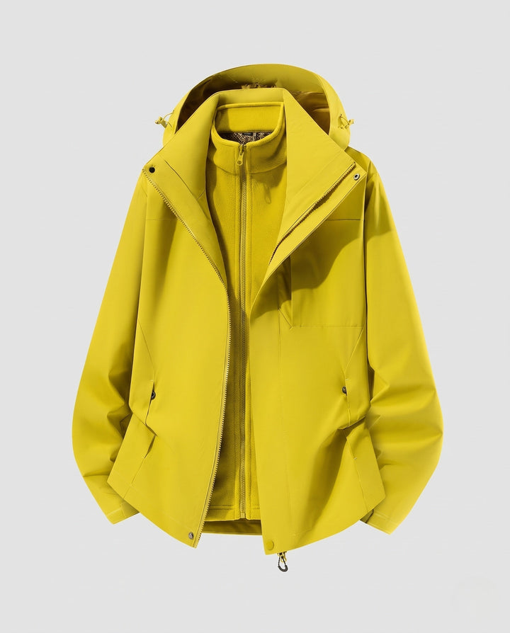 Ladies Weatherproof Outdoor Jacket with High Collar