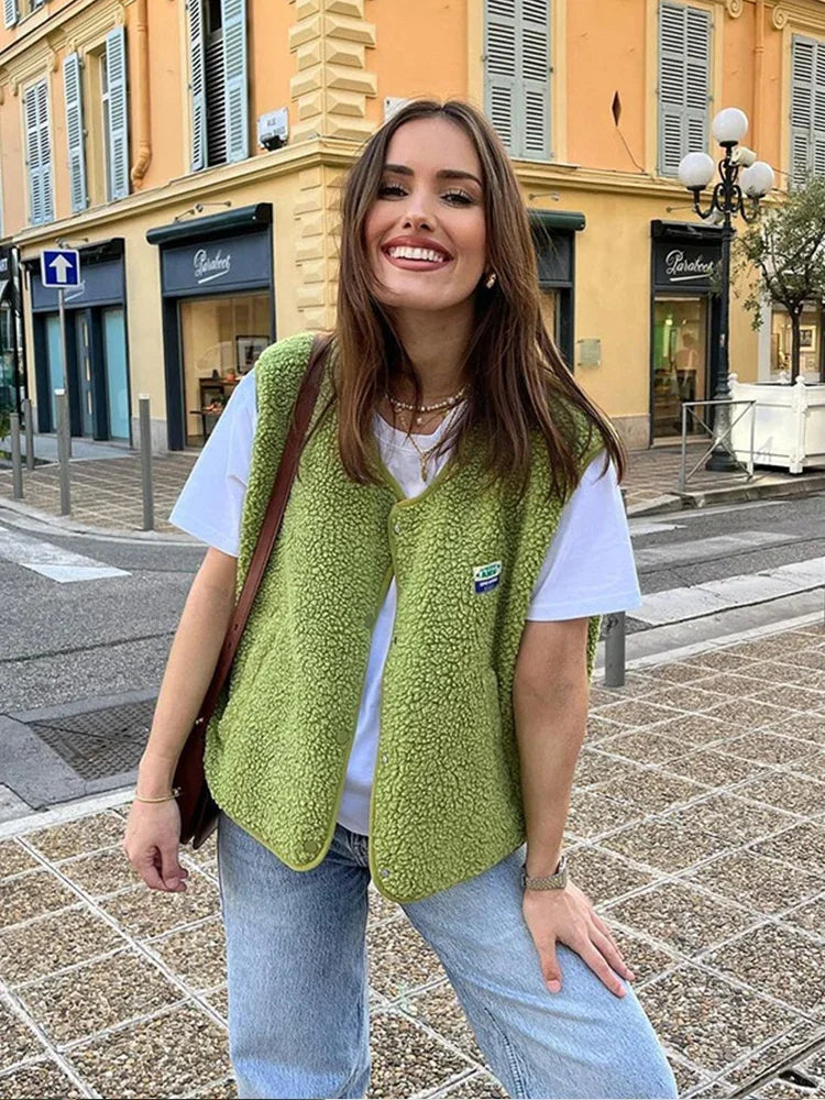 Quality fleece gilet