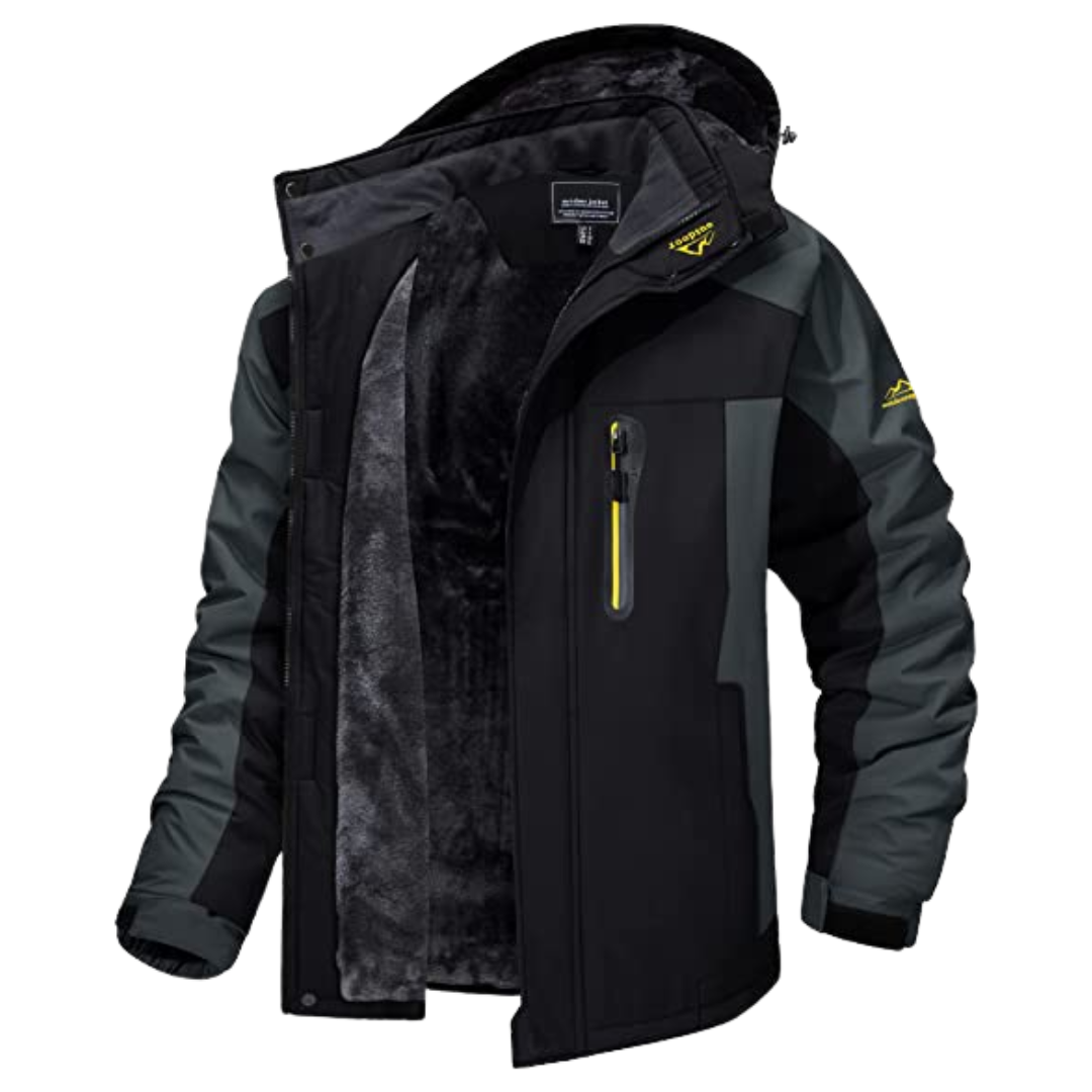 Water-resistant jacket outdoor