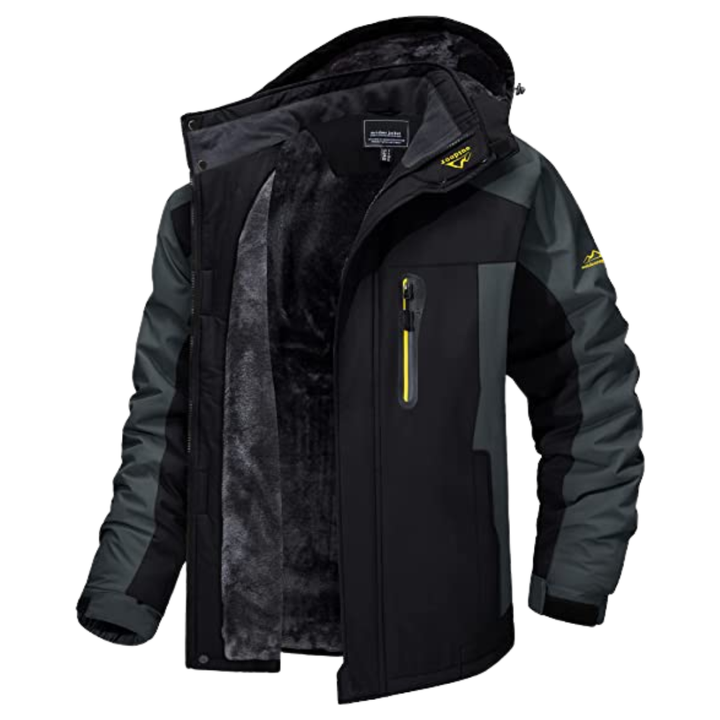 Water-resistant jacket outdoor