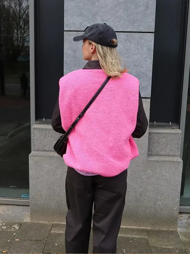Quality fleece gilet