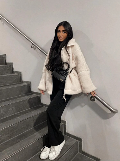 teddy Gilet short stylish Lady