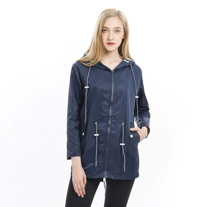 | Waterproof coat with hood