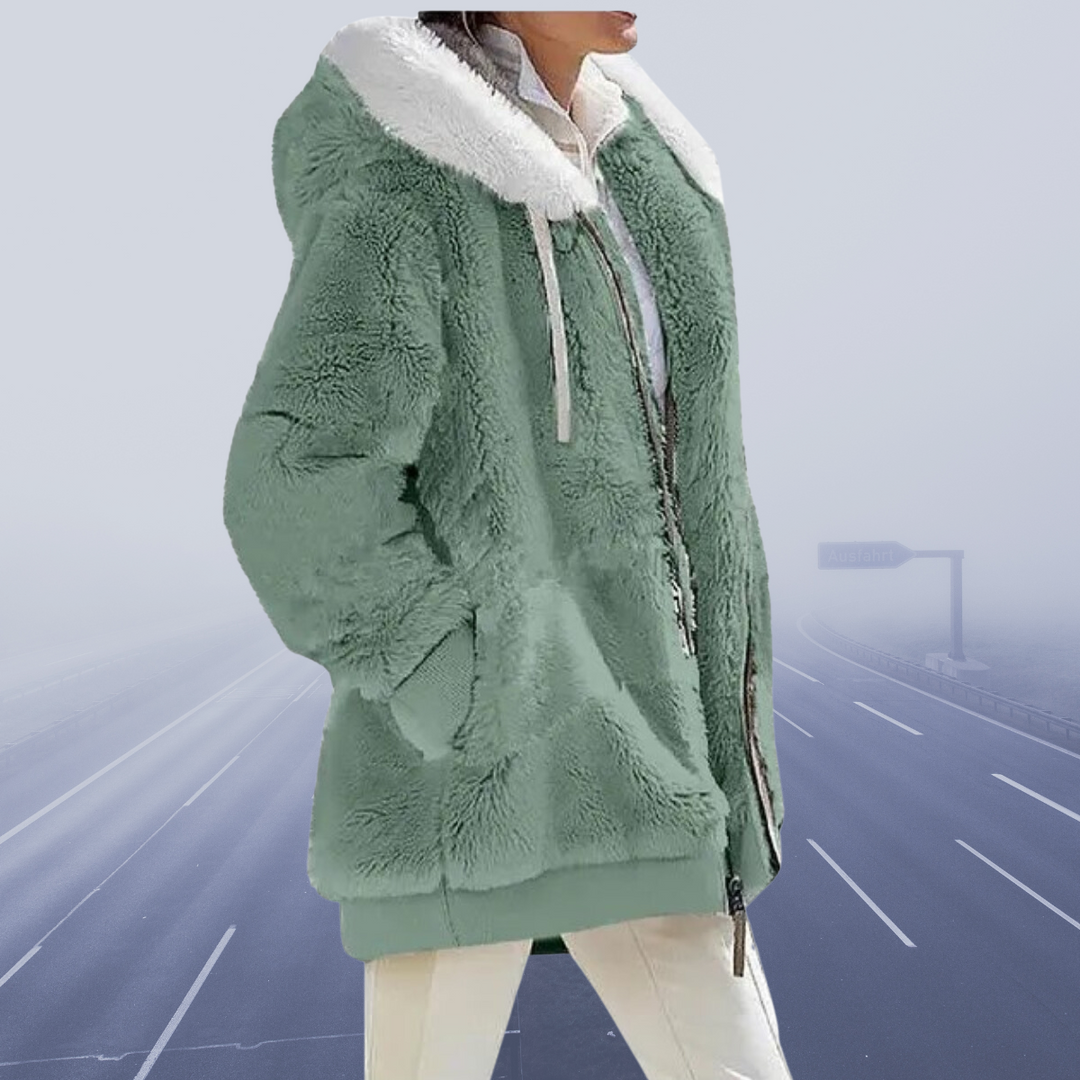 oversized jacket teddy