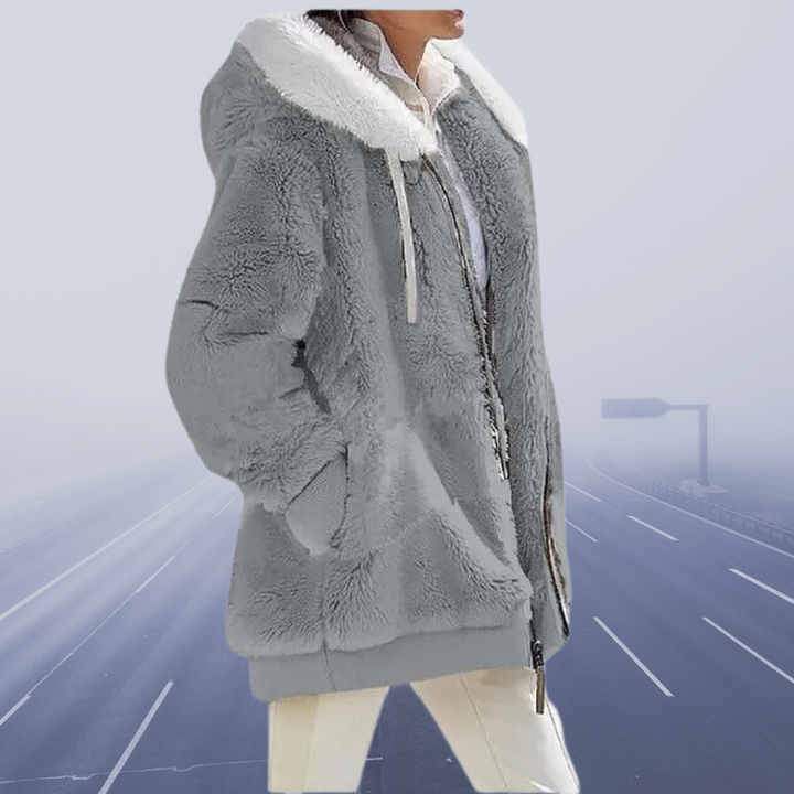oversized jacket teddy