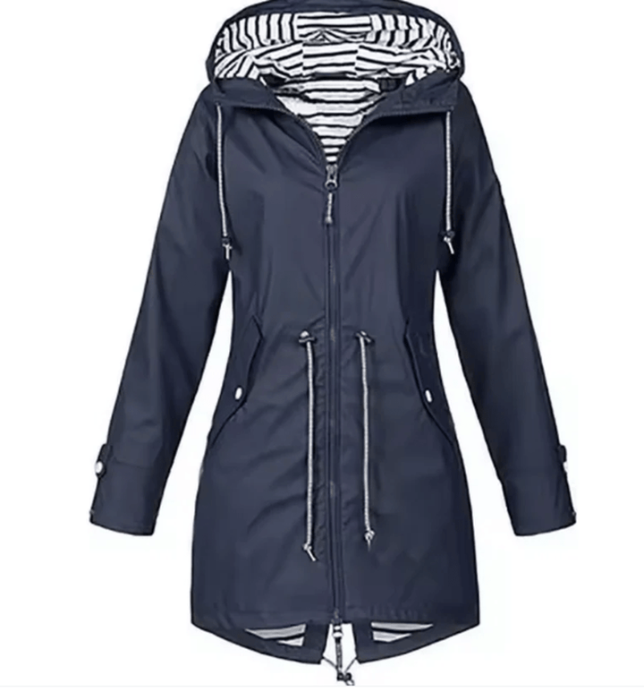 water-repellent hooded Jacket for women