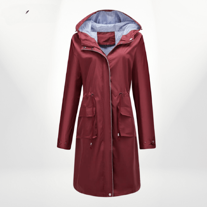 water-repellent Trench coat with adjustable Fit