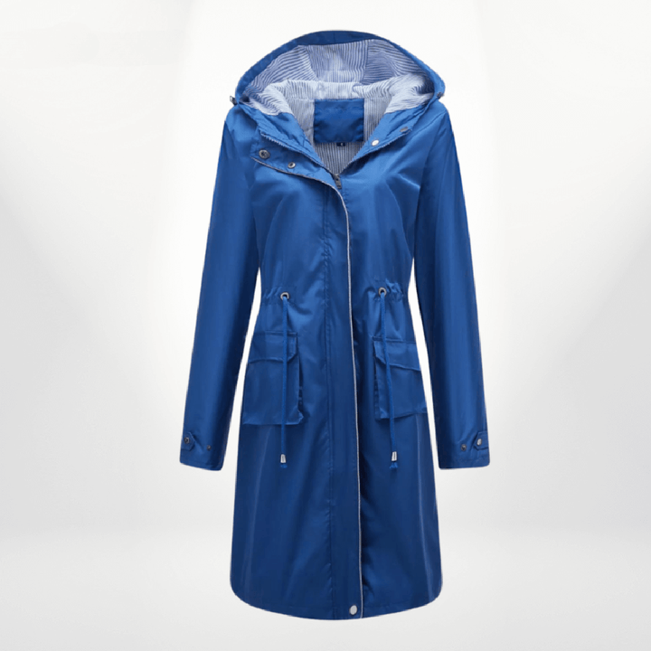 water-repellent Trench coat with adjustable Fit