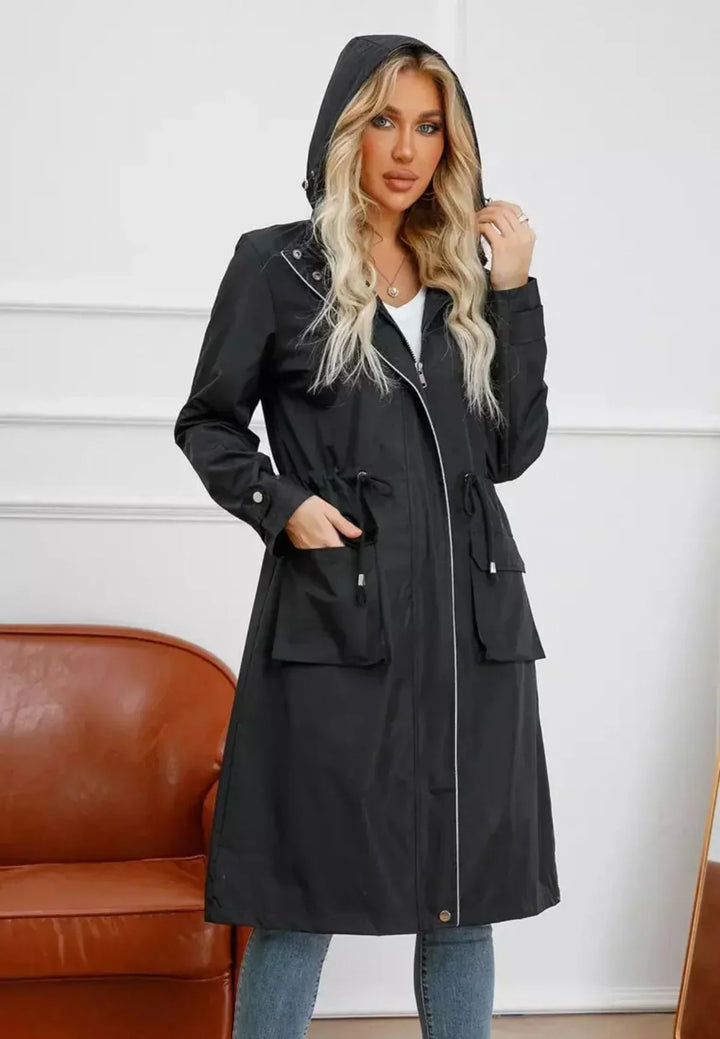 water-repellent for Knee Raw Trench coat