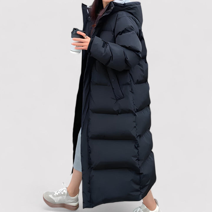 Puffer parka with hood Women&