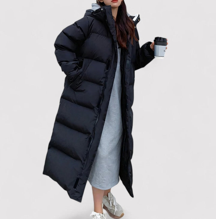 Puffer parka with hood Women&