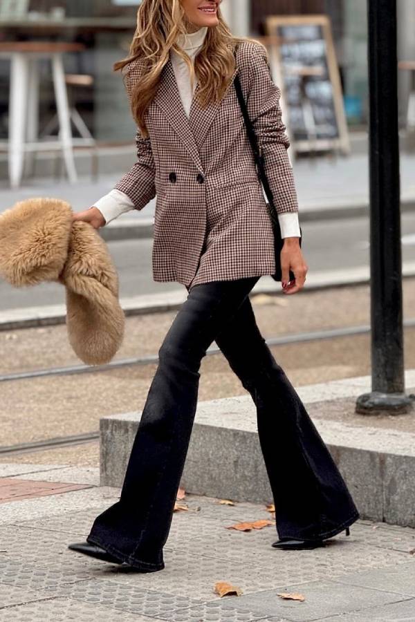 Must-Have in check Jacket for Fashionistas