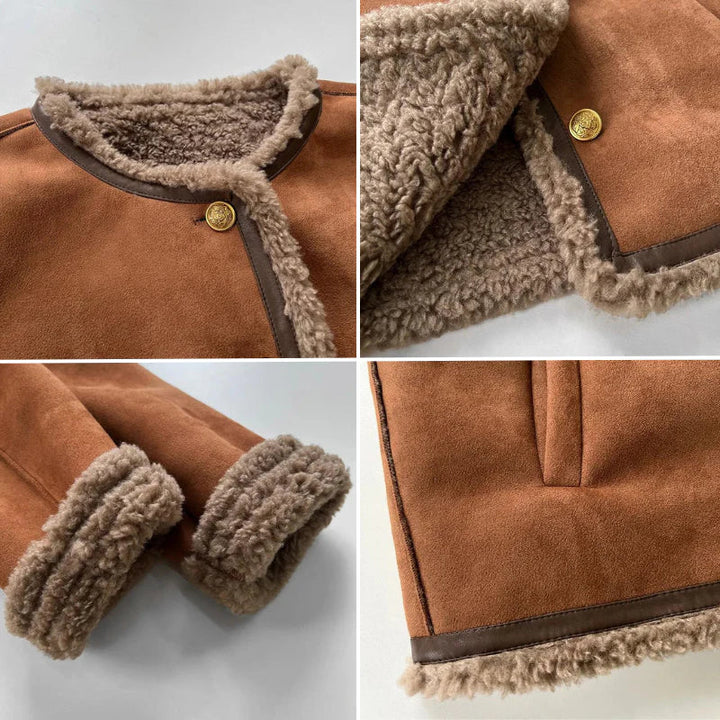 soft jacket with Lambswool
