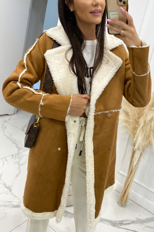 Lambswool Patchwork Leisure jacket