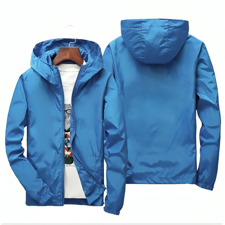 Summer coat with hood