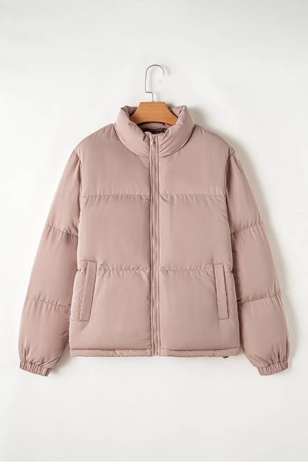 Pwk full zip quilted Puffer jacket