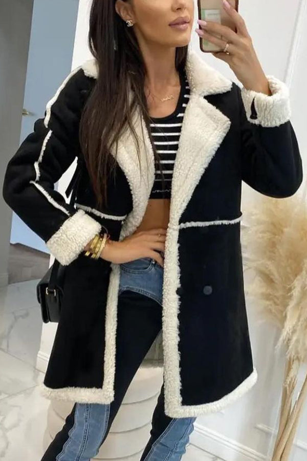 Lambswool Patchwork Leisure jacket