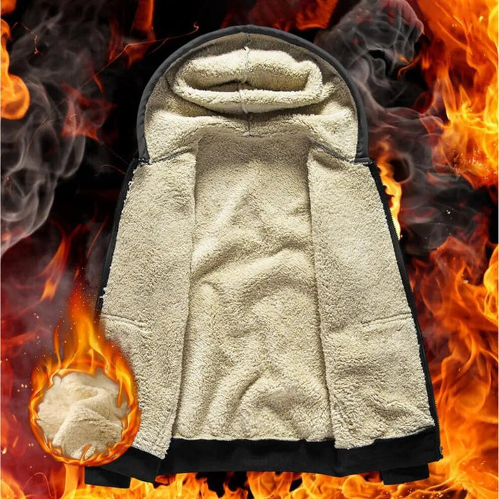 Cozy Unisex Sheepskw hooded jacket
