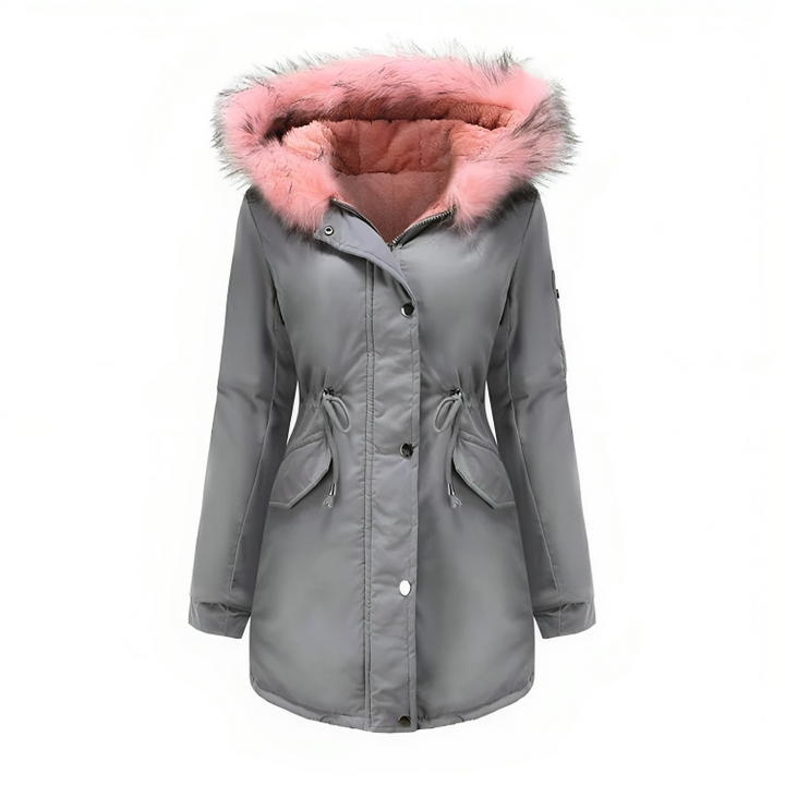 winter parka with Vegan Fur for Women&