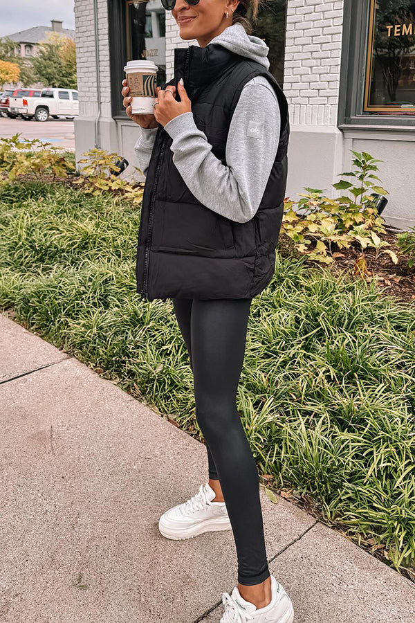 color fashionable casual style cotton gilet jacket