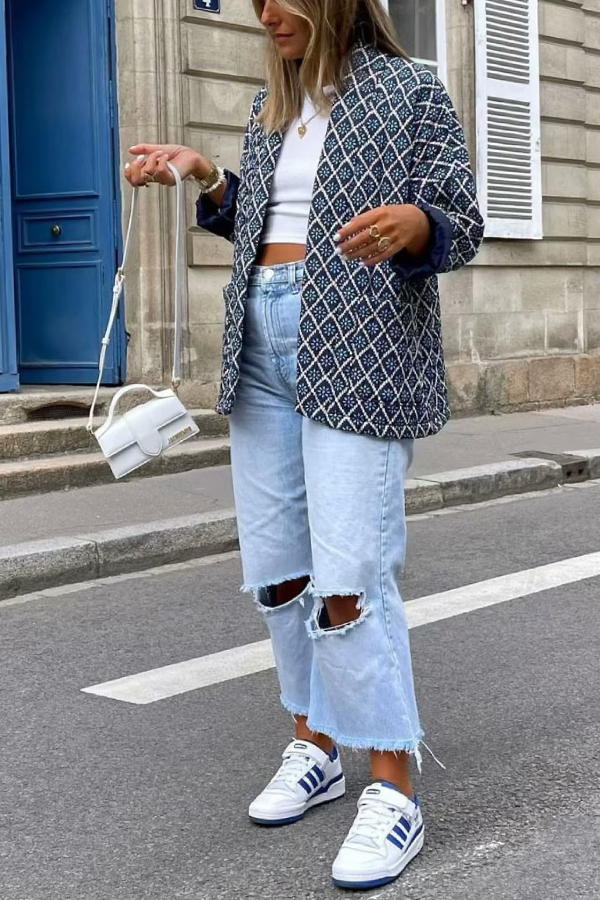 Prwt Loose lightweight cotton jacket